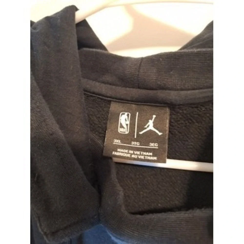 Jordan Phoenix Suns Hoodie Mens 3XL Black Excellent‎ NBA Statement Edition PHX